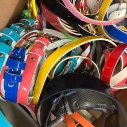 Vintage 1980s womens BELTS deadstock (never worn) All Styles- By the Bundle